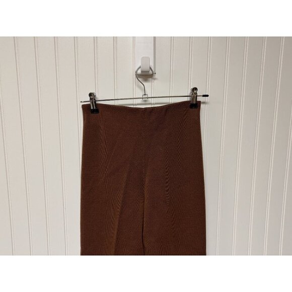 COS Brown Wool Blend Wide Leg Pant Women Size XS - Picture 6 of 7